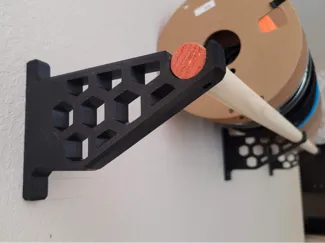 Filament Spool Shelf A1 Mini Remix