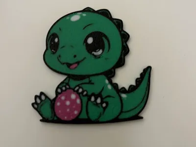 Magnet Dino with egg
