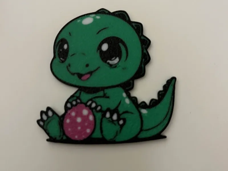 Magnet Dino with egg