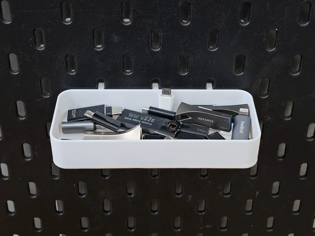 IKEA Skadis Container D60 H25 view 3
