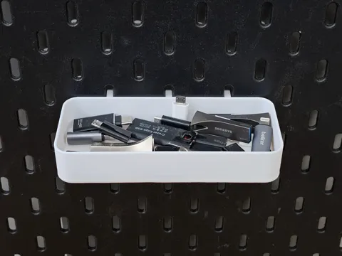 IKEA Skadis Container D60 H25 view 3