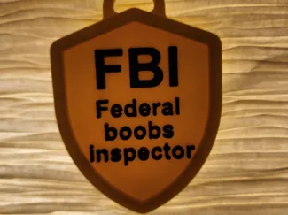 FBI Marke   Federal boobs Inspector