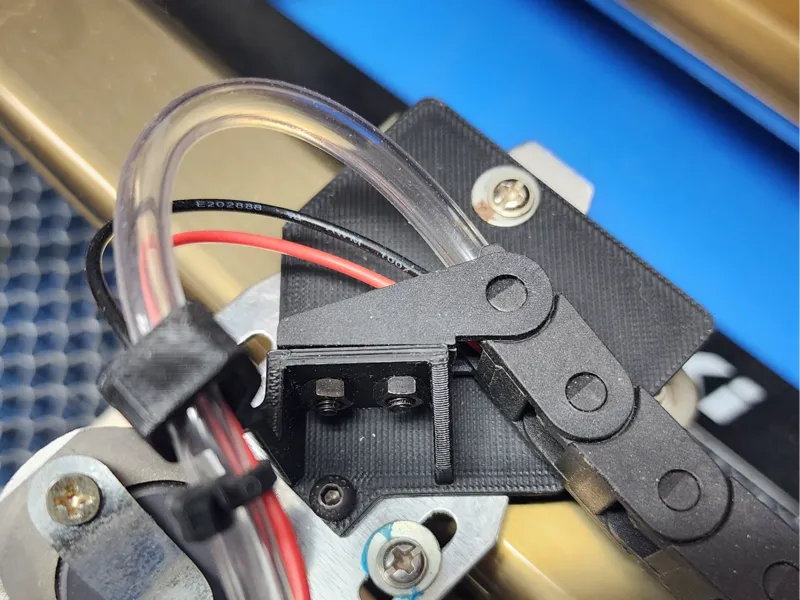K40 Laser Drag Chain Mount and Cable Tender