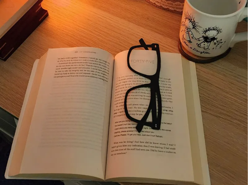Glasses Shaped Bookmark