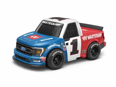 NASCAR Ford F150 Truck Chibi Style