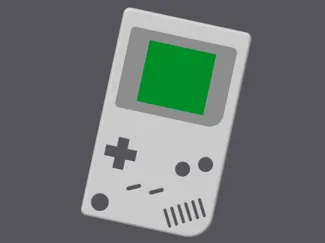 Original Nintendo GameBoy key ring