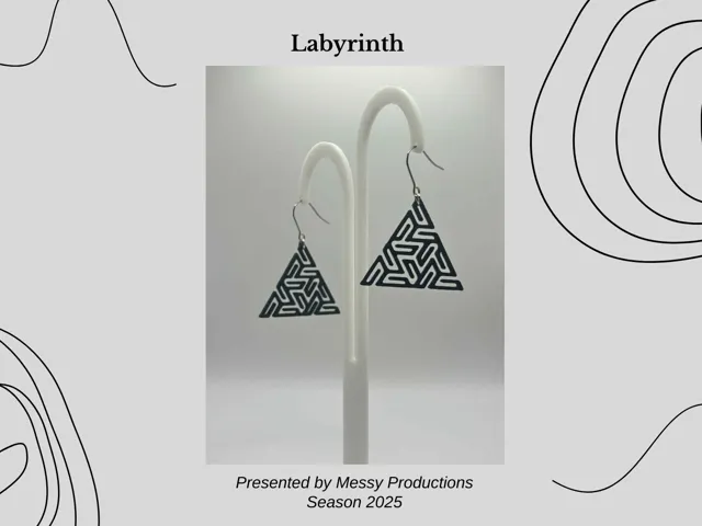 Labyrinth Earrings - No AMS
