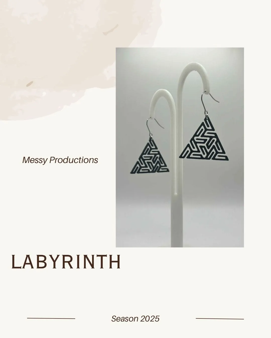Labyrinth Earrings - No AMS view 2
