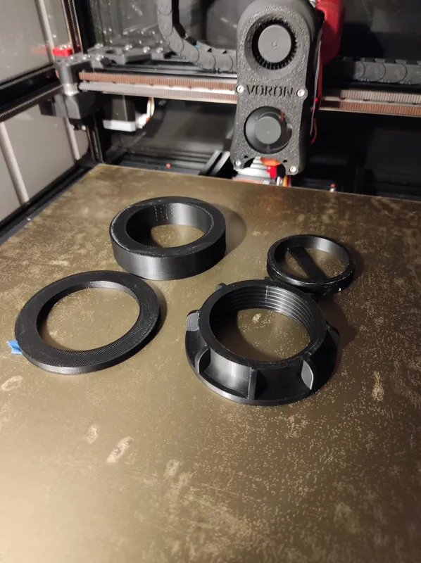 Raymarine transducer nut and shims