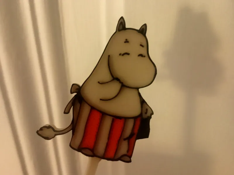 moominmamma hairpin