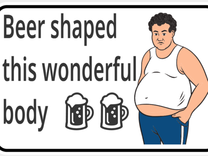Beer shaped