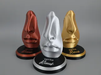 Face eyeglasses holder 