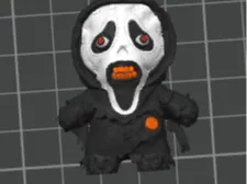 ghostface fuggler with magnet hole