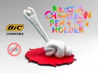 Meccha Chamaleon Pen + Pen Holder