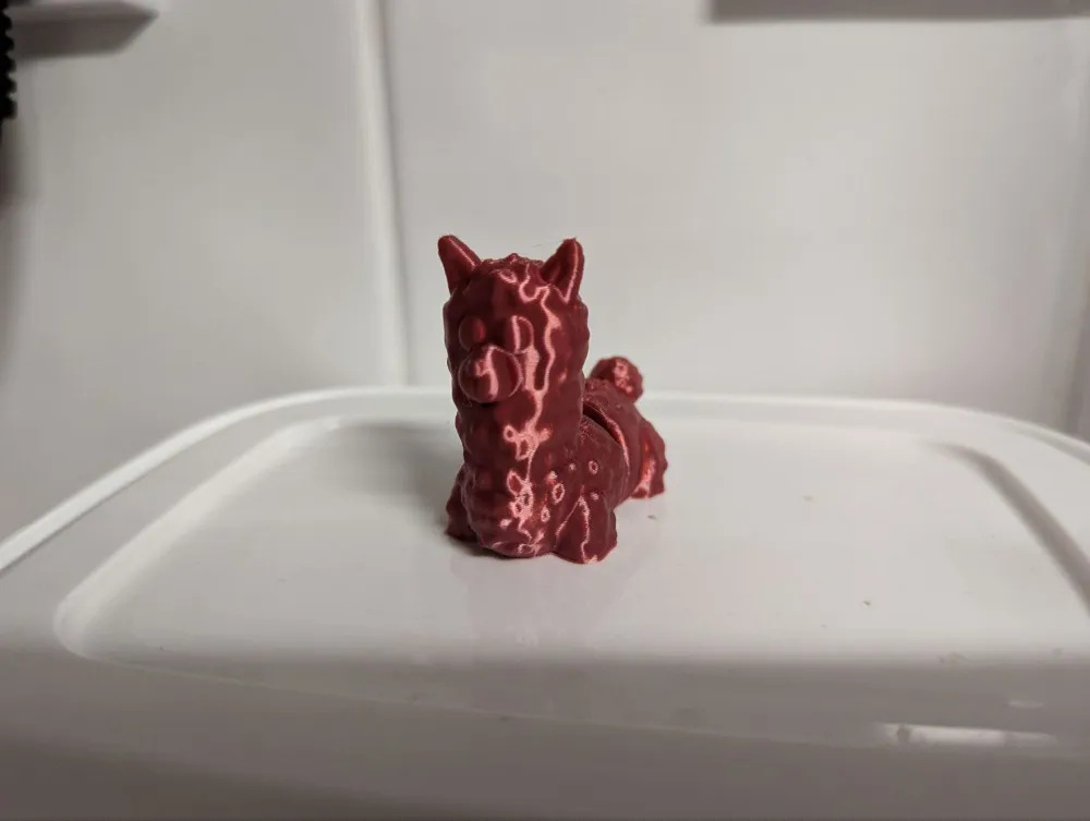 Cute Flexi Llama - Free 3D Print Model - MakerWorld