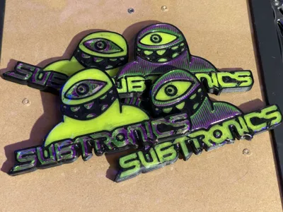 Subtronics Cyclops Name Pendant