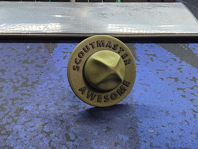 Scoutmaster Awesome Neckerchief Woggle