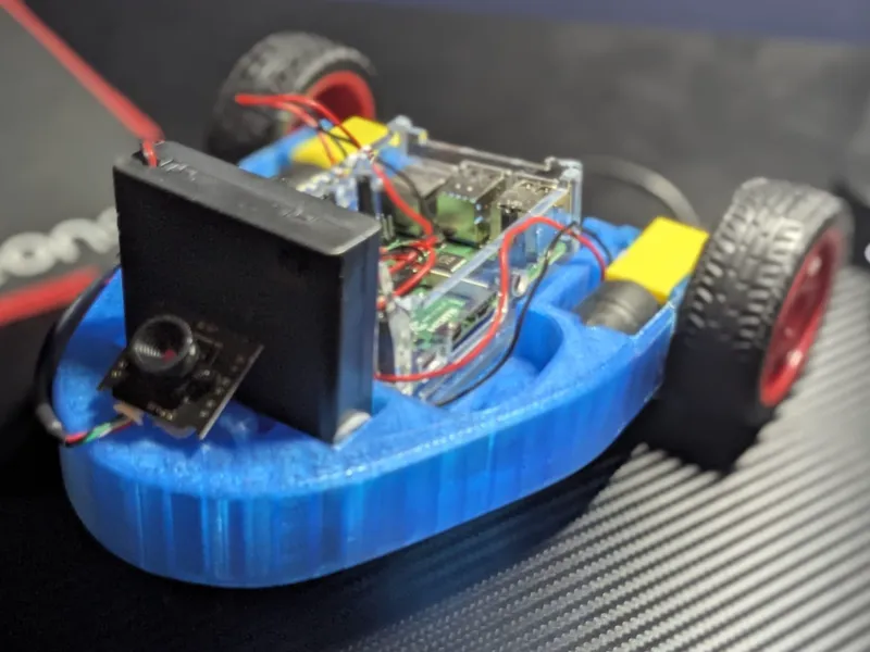 Raspberry Pi4 Edukit 3 CamJam rc car robot chassie