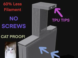 The Ultimate H2D Poop Bucket : Optimized 4 Airflow