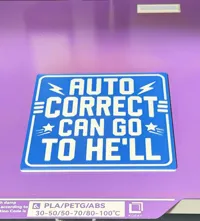 Autocorrect with holes - 0.2mm layer, 2 walls, 10% infill