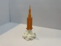 Artemis Rocket, 2 Colors NO AMS
