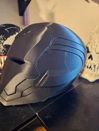 Casque concept Iron Man Superior (cosplay) — photo 6