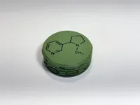 Nicotine Molecule Lid - No Divider