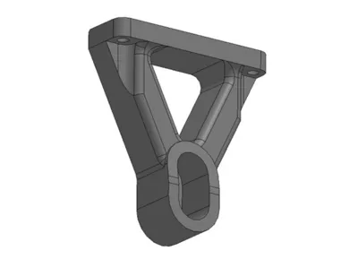 Clothes rod holder