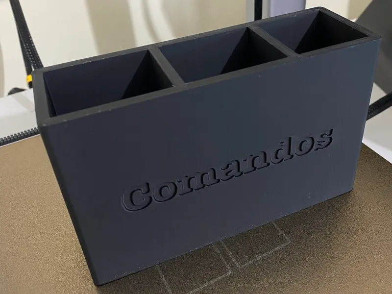 Caixa para comandos