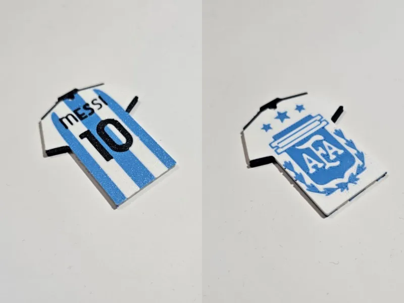 Argentina keychain t-shirt (MESSI) - customize