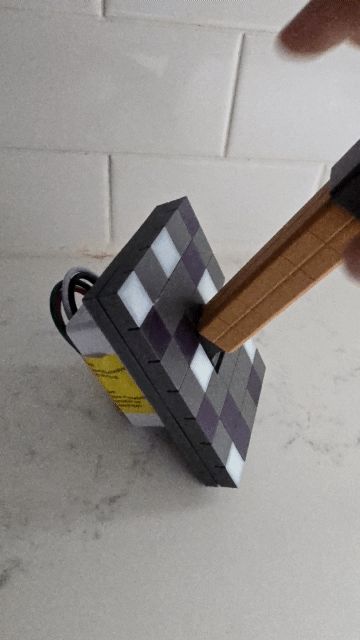 Minecraft Light Switch Cover - US Rocker Switch
