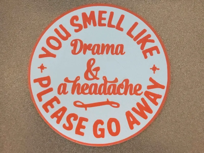 Drama And Headache Coaster