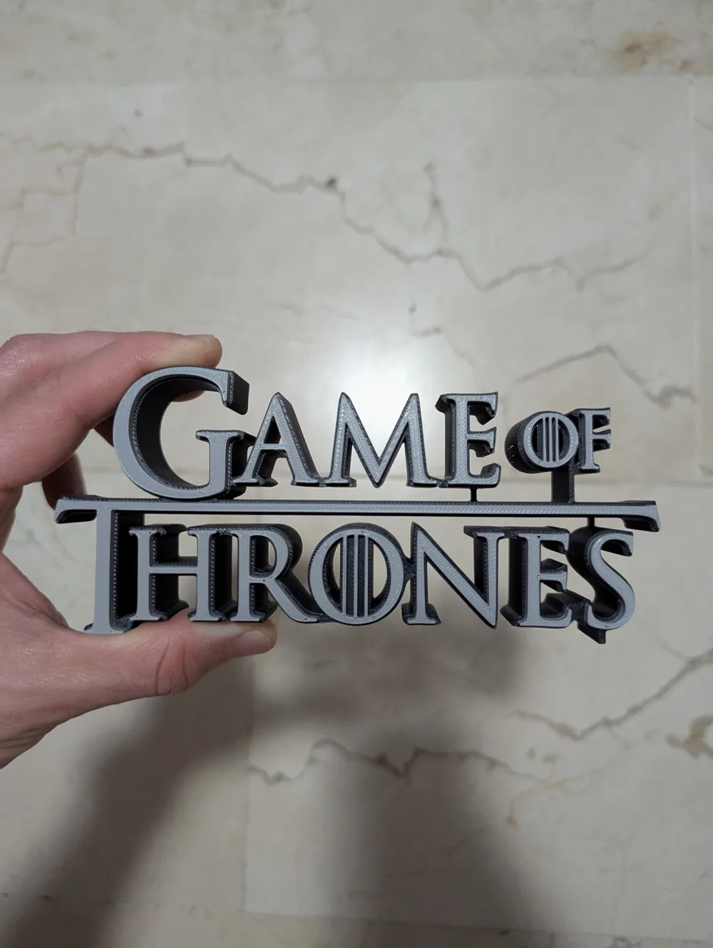 تصميم خاص لزينة زخرفية لشعار لعبة العروش من هيفن وورد
