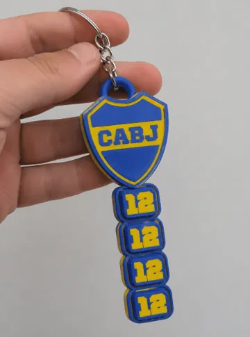Llavero: Boca Juniors Fidget Toy Clicker Keychain Futbolero — vista de referencia 4