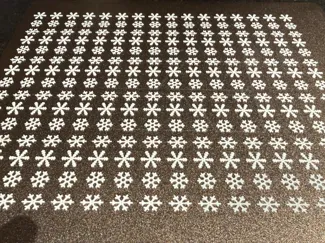 Schneeflocken-Konfetti Winterdeko (5,18g Filament)