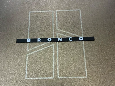 1:10 RC Grill Bronco