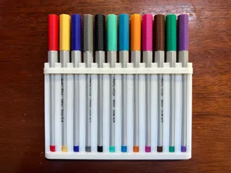 Pen Case for Mini-Fineliner Markers
