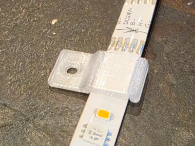 LED strip holder