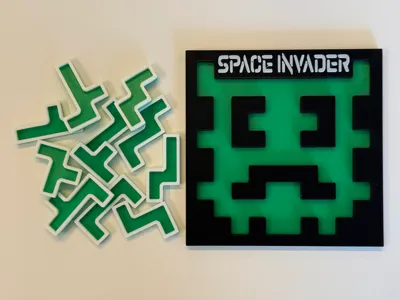 Space Invader Puzzle