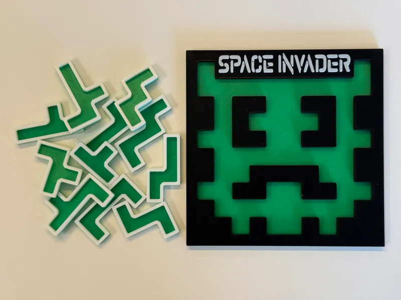 Space Invader Puzzle