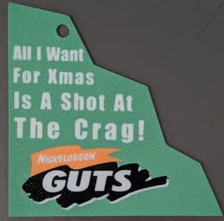 GUTS Aggro Crag Christmas Ornament