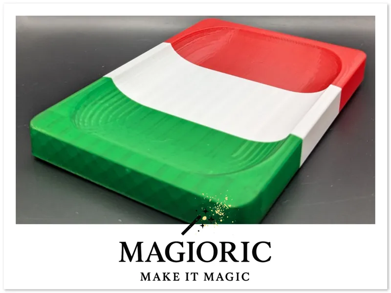 Tricolore Coin Tray - Portamonete