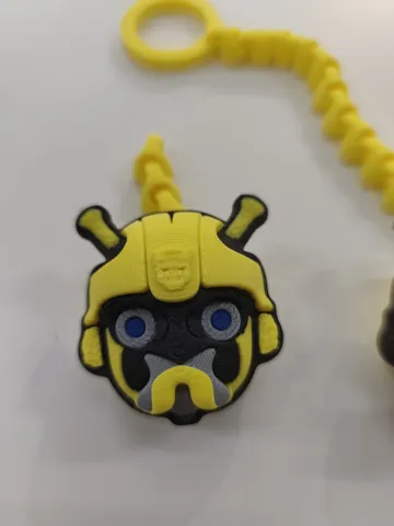 Llavero: Fidget Yellow Bugbot Flexi – Fidget & Keychain — vista de referencia 3
