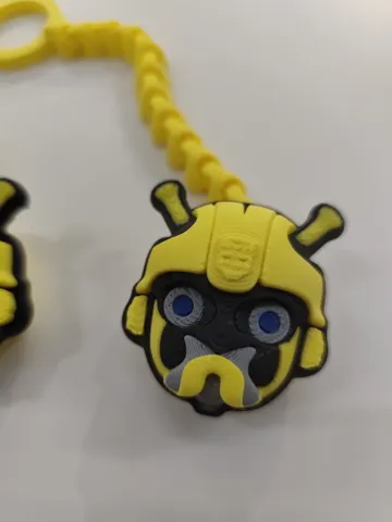 Llavero: Fidget Yellow Bugbot Flexi – Fidget & Keychain — vista de referencia 4