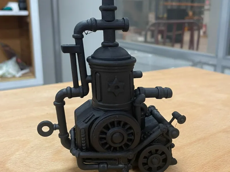 machine a vapeur steampunk version industrielle