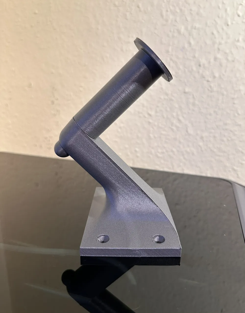 Slanted Spool Holder Wall Mount - Free 3D Print Model - MakerWorld