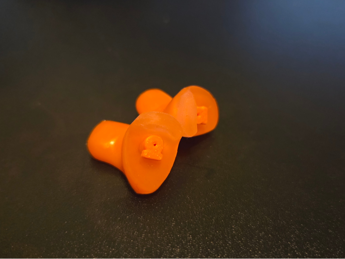 Custom molded earplug sound tube/vent