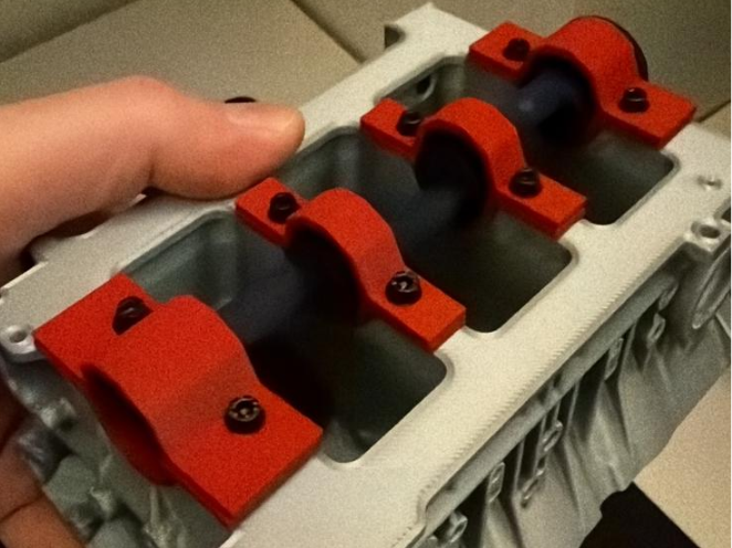 Bearing shells for Engine Block V6