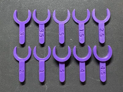 1/10 shock shims for setting spring preloads