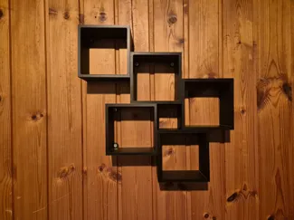 cube wall shelf